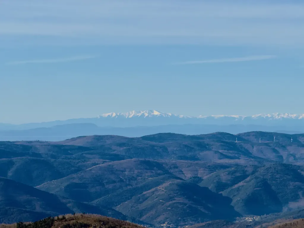 Neige sur les Pyrénnées